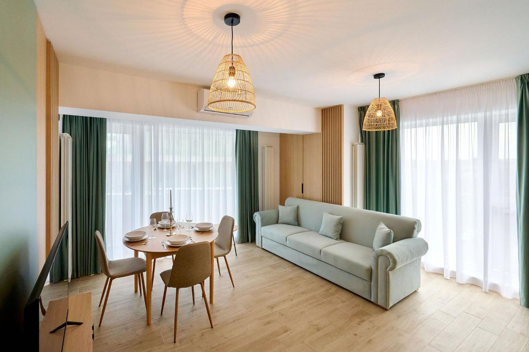 Summer Residence Apartment In Infinity Beach Resort - Parking Mamaia Exterior foto