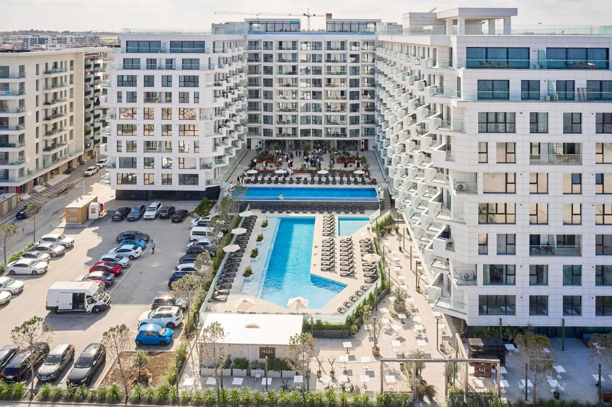 Summer Residence Apartment In Infinity Beach Resort - Parking Mamaia Exterior foto