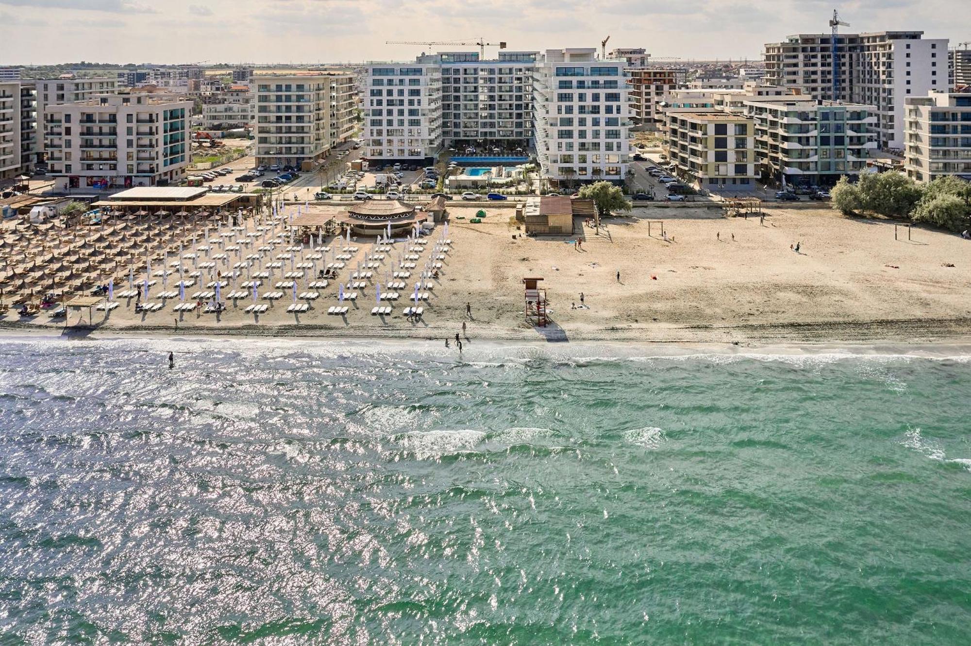 Summer Residence Apartment In Infinity Beach Resort - Parking Mamaia Exterior foto
